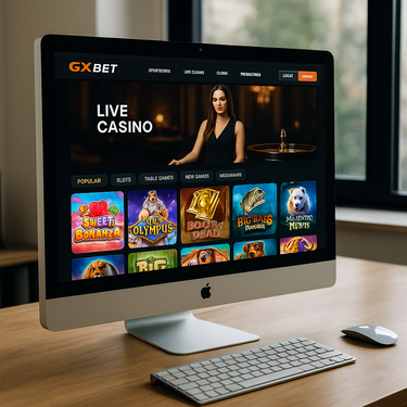 GXBet - Gebruiksvriendelijk Platformontwerp - Desktop Interface